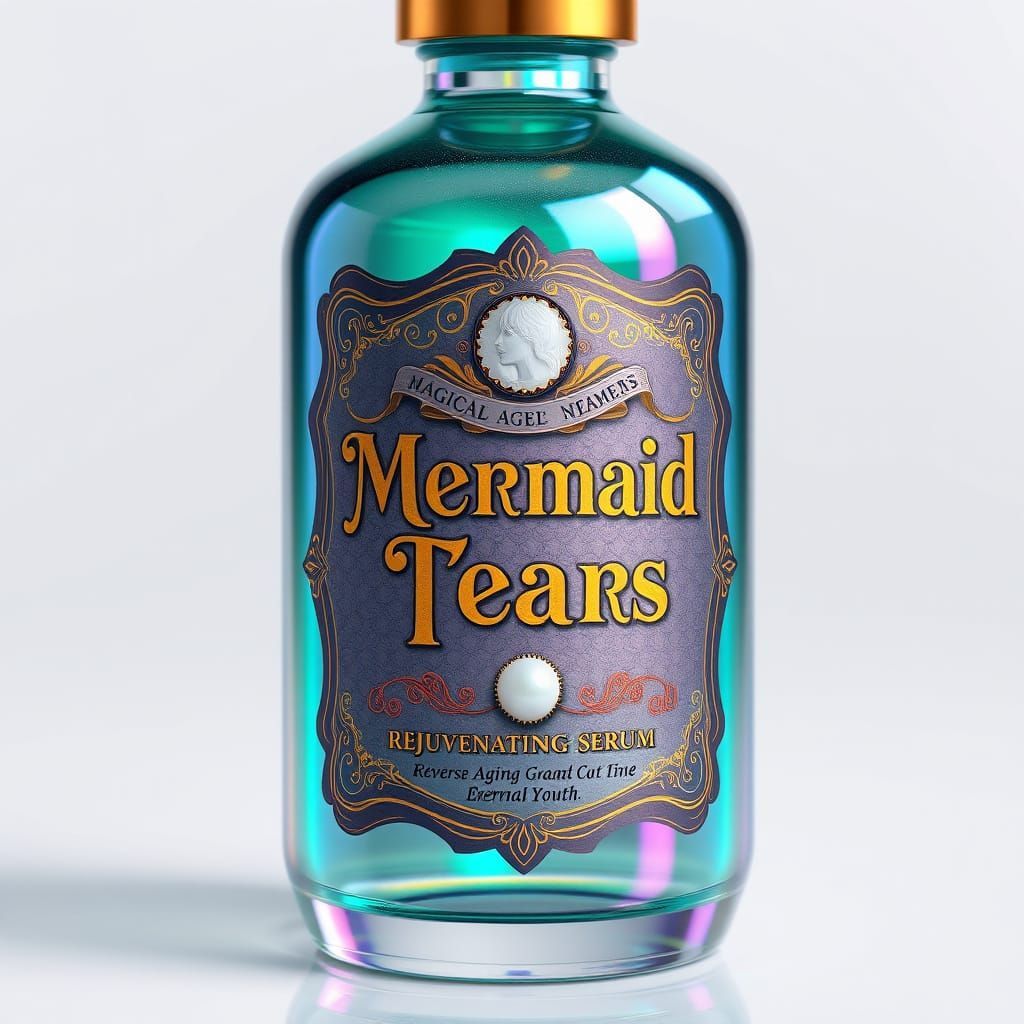 Magical "Mermaid Pearl Tears Rejuvenating Serum"