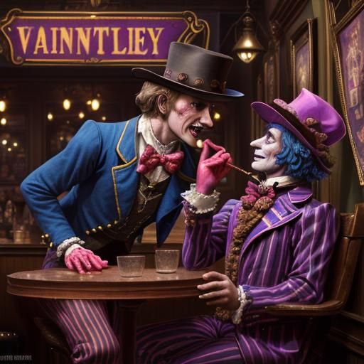 Willy Krueger: Vaudeville Nightmare in Victorian Bar