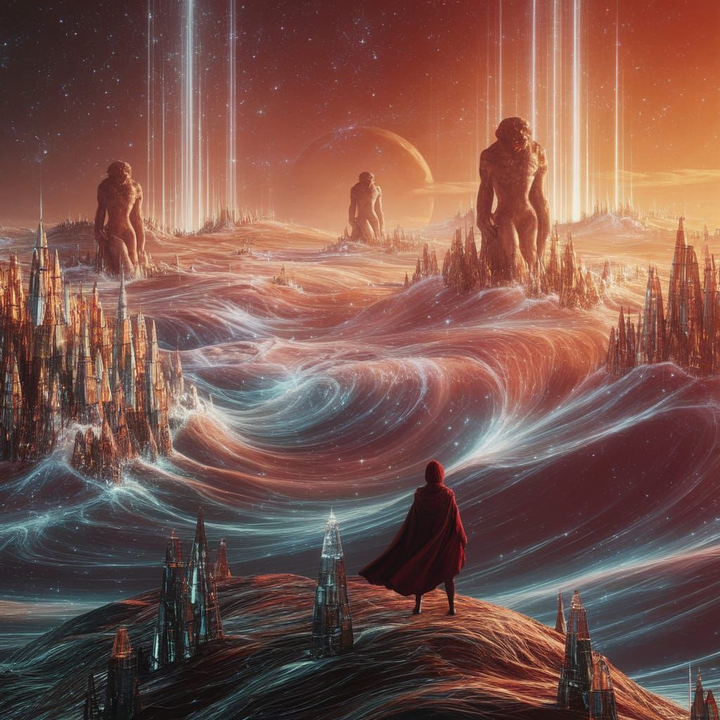 Surreal Dreamscape: Floating Cities in Digital Art