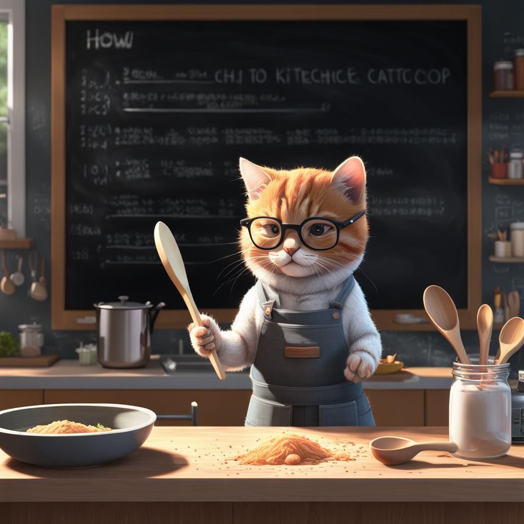 Now listen class! I'm gonna teach you how  to make spagetti mouseballs