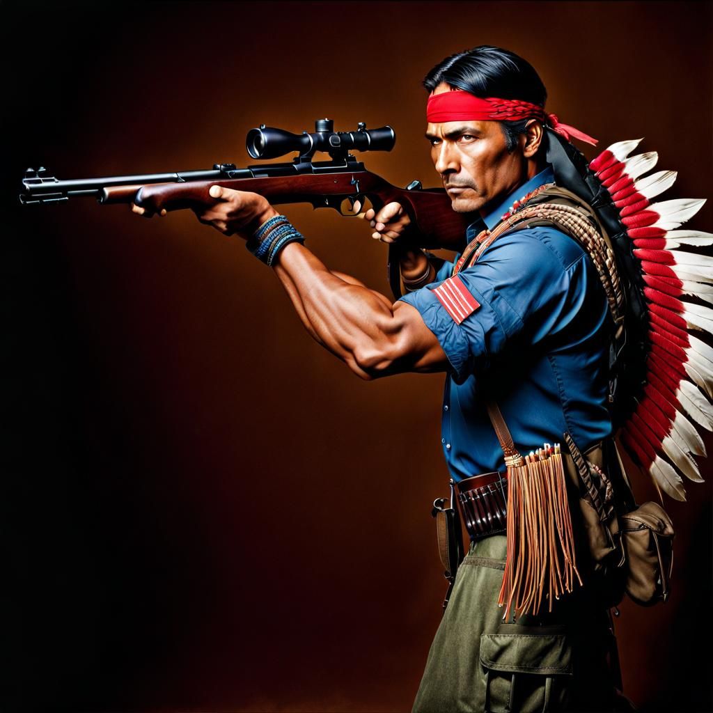 G.I. Joe Spirit - Native American Warrior