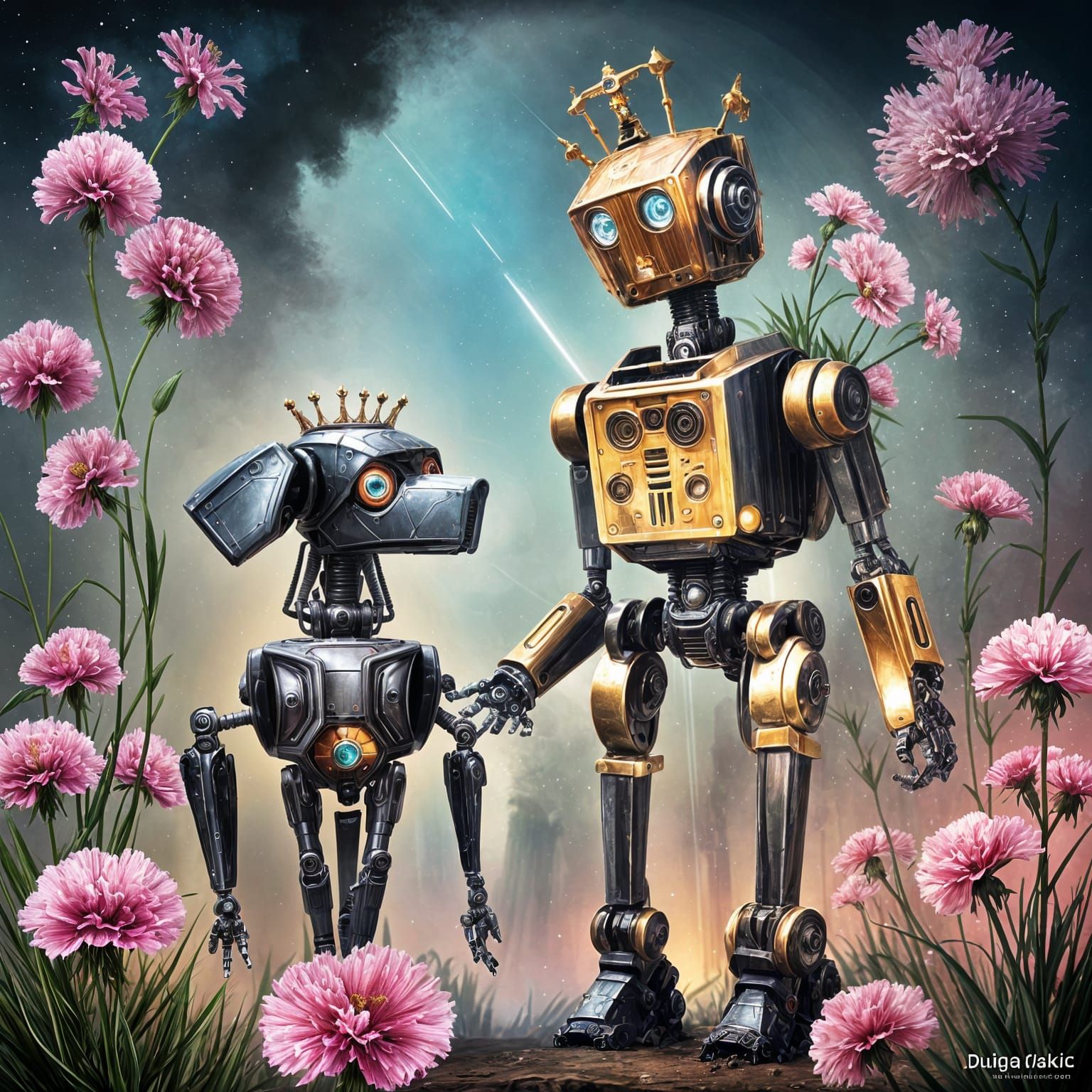 The pink - a robot fairy tale