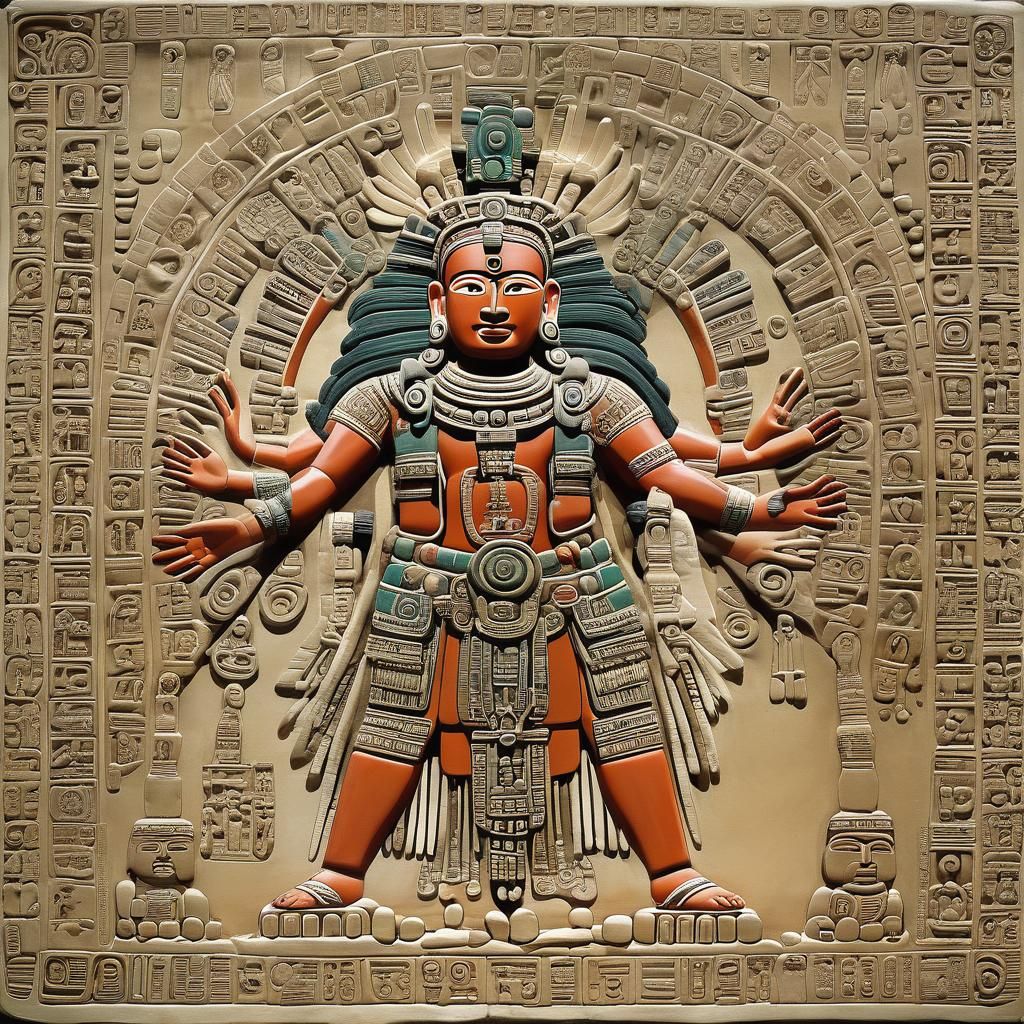 Page From The Dresden Maya Codex