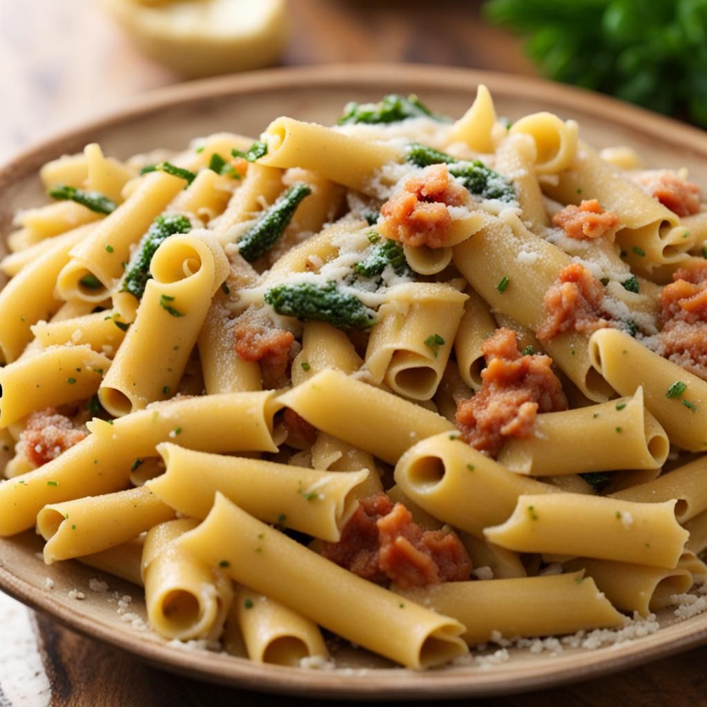 Worst Looking Pasta Dish: An AI Culinary Catastrophe