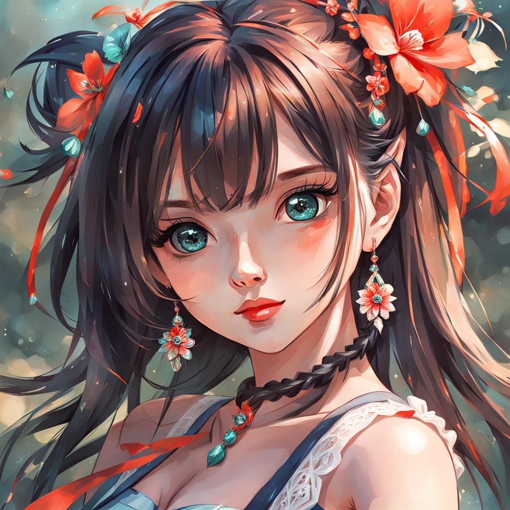 Portrait of a Pretty Girl