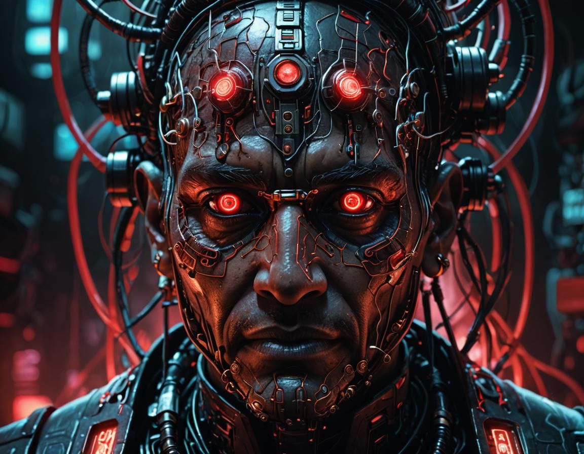 Cyberpunk Horror: Hindu Priest Assimilated by the Borg