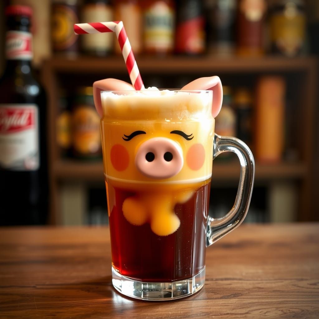Creamy Pig Soda