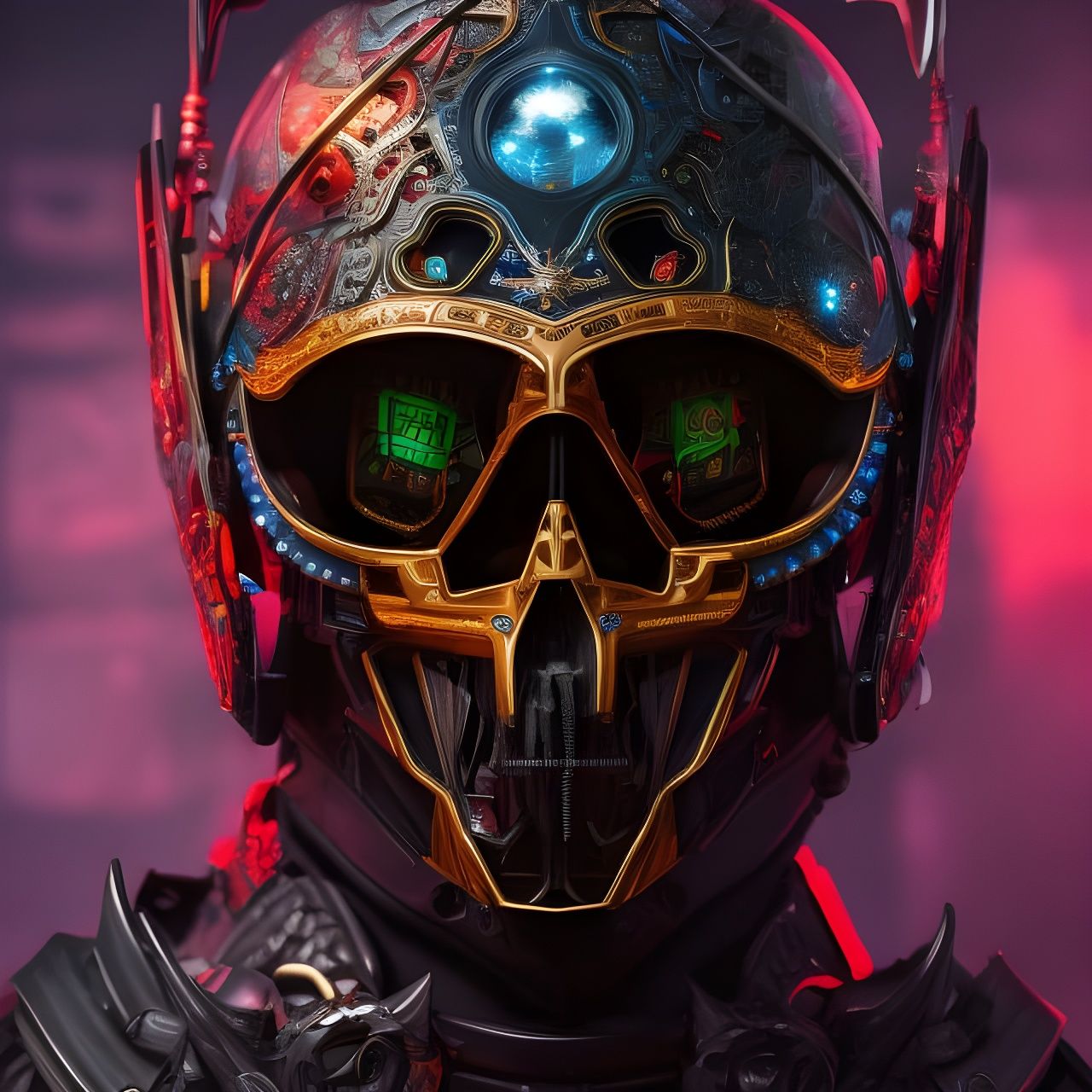 Zombie Pilot in Cockpit by John Blanche Style