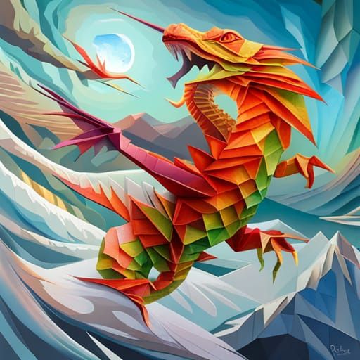 Dragon Origami