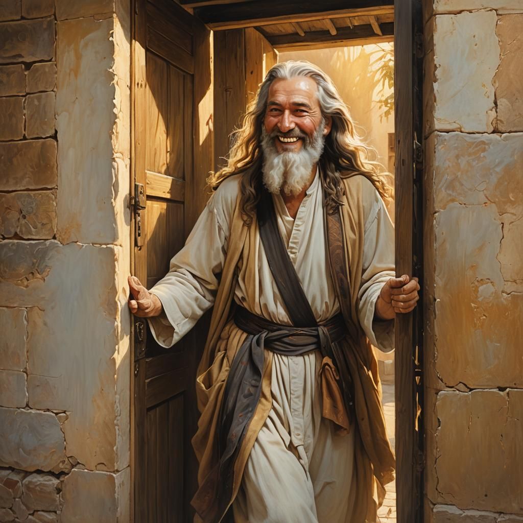 Biblical Hospitality in the Style of Old Masters