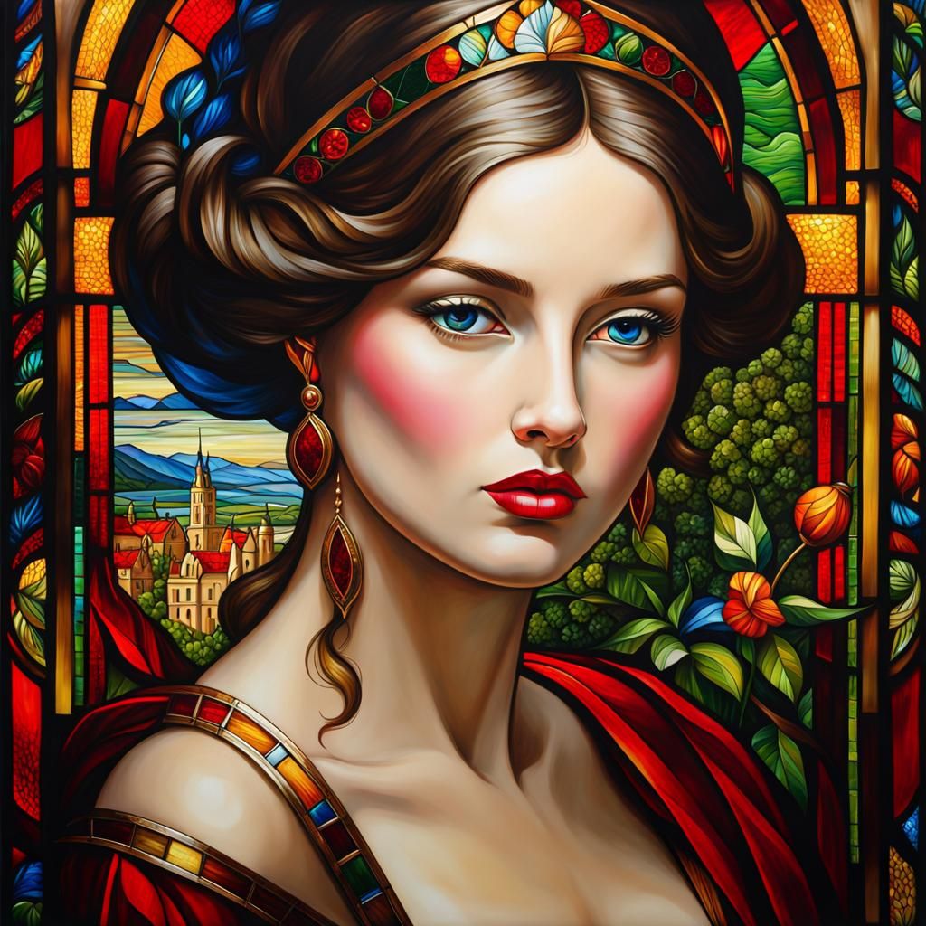 Bild 4:3. Die Lady ist sooo hübsch