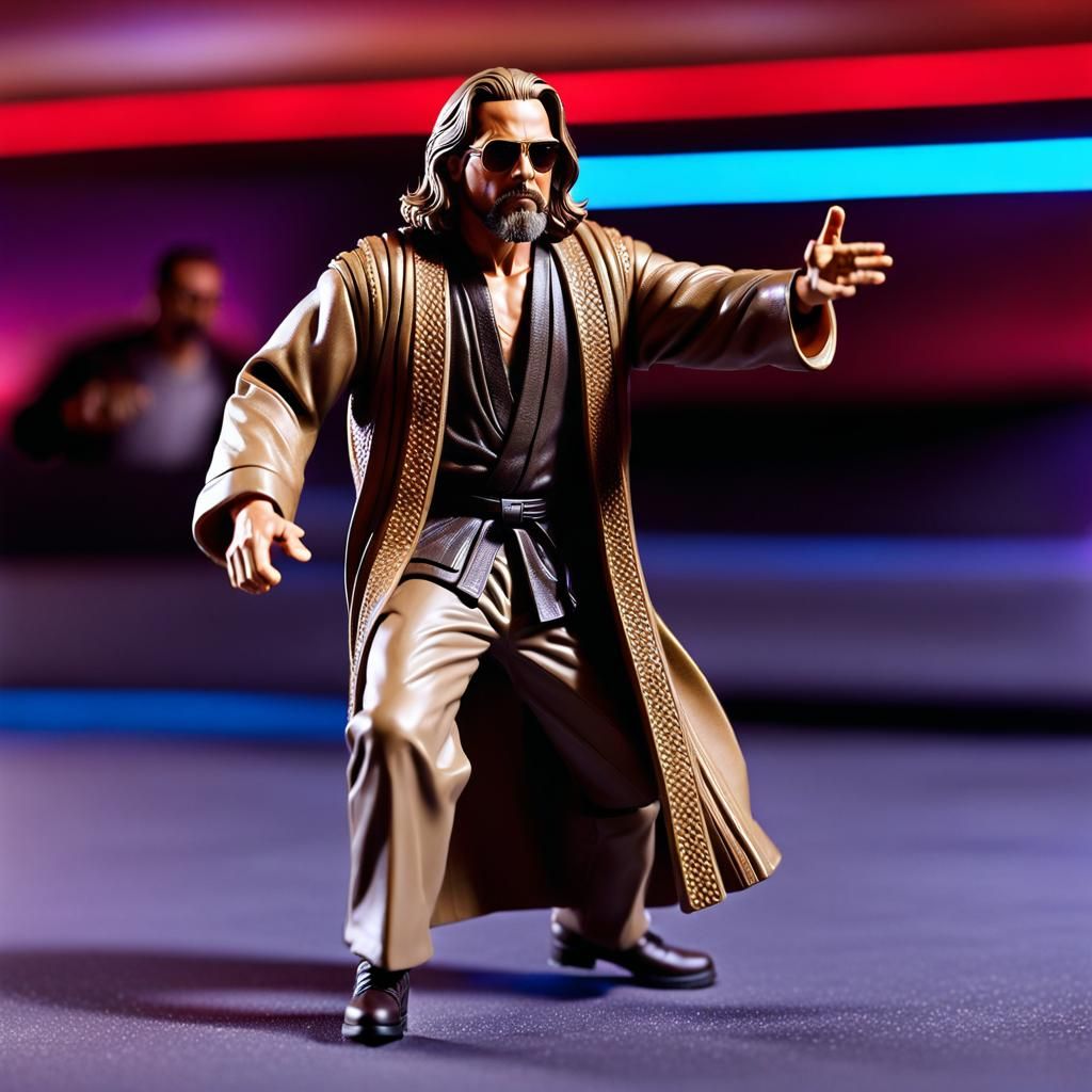 The Dude Action Figure on Battlefield