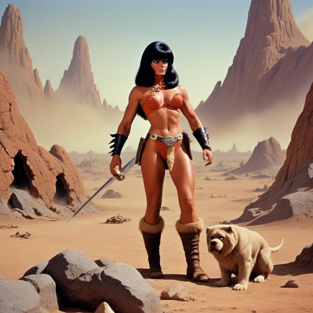 Thundarr's Barbarian Princess Arial