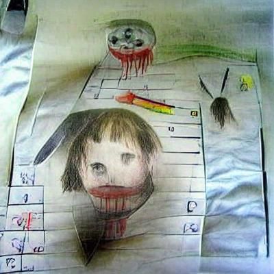 Eerie Shadow Figure in Dark Horror Scene