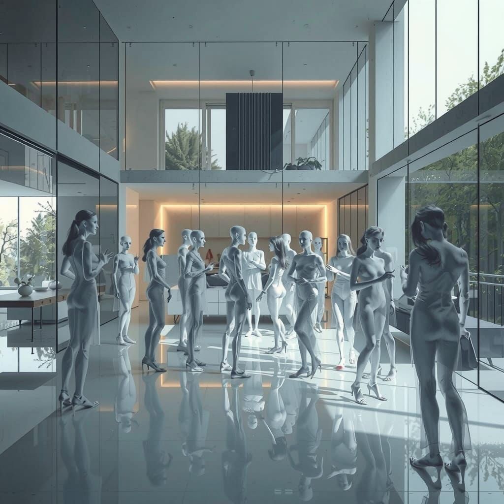 Ethereal Haunting in Abandoned Mansion