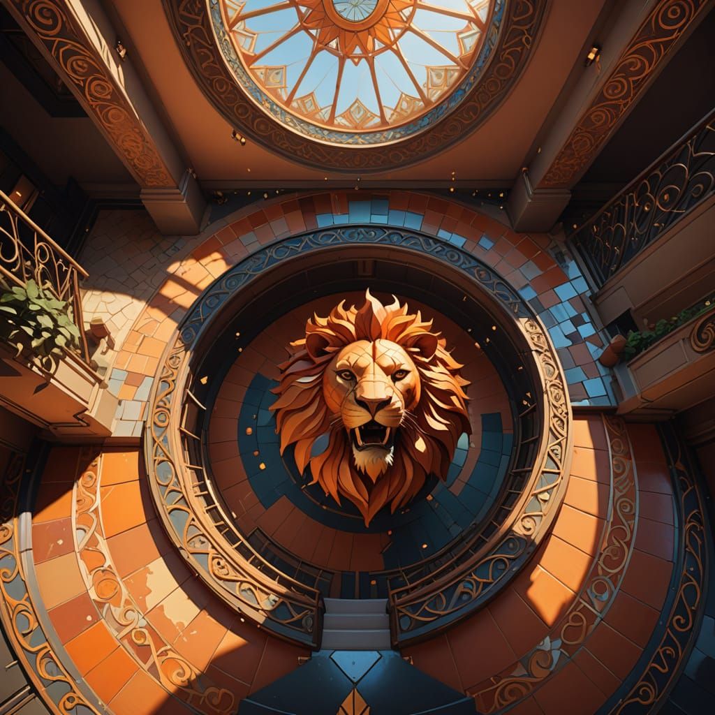 Desert View from Sunlit Upper Landing