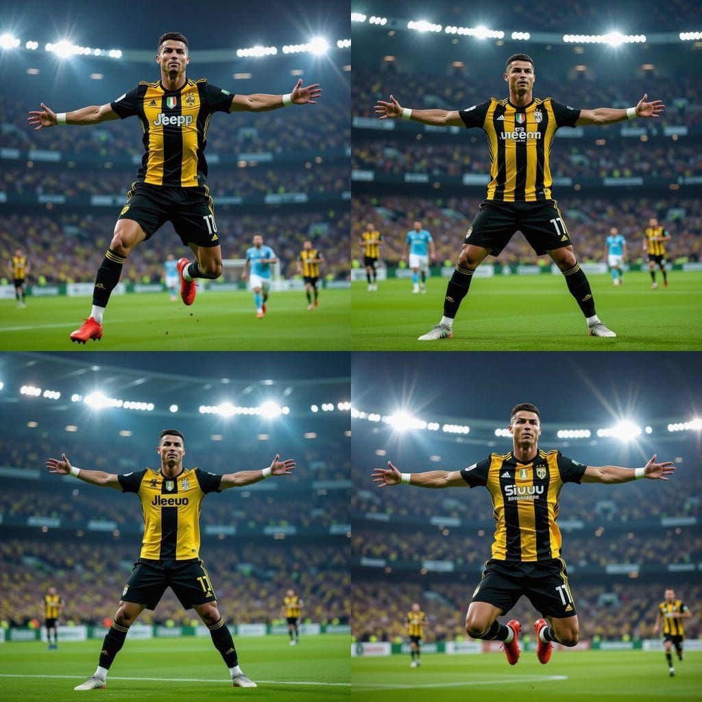 Cristiano Ronaldo in Beitar Jerusalem Uniform