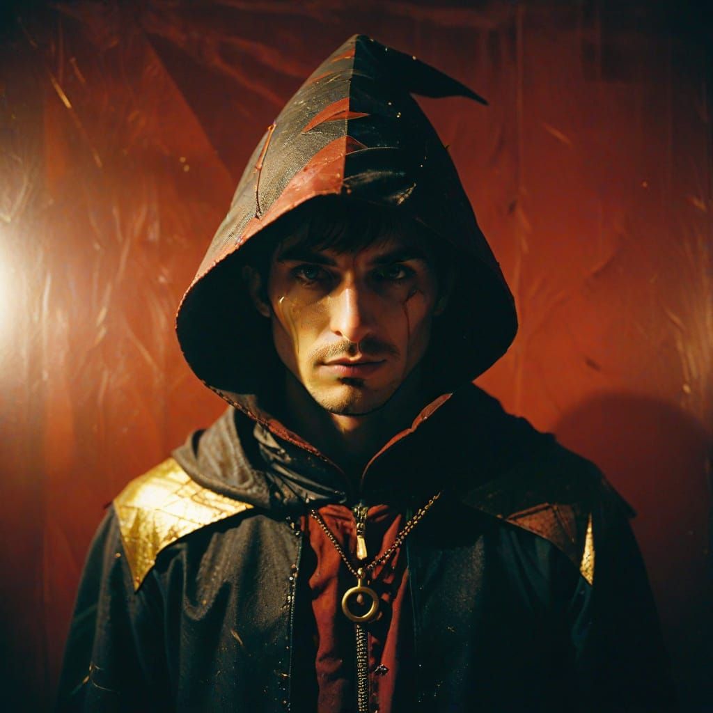 Mysterious Figure in Witchcore Attire