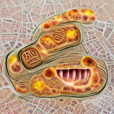 Ecstatic Mitochondria: An AI Interpretation