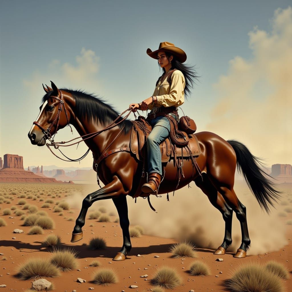 Trail Boss Hires New Hand for Cattle Drive