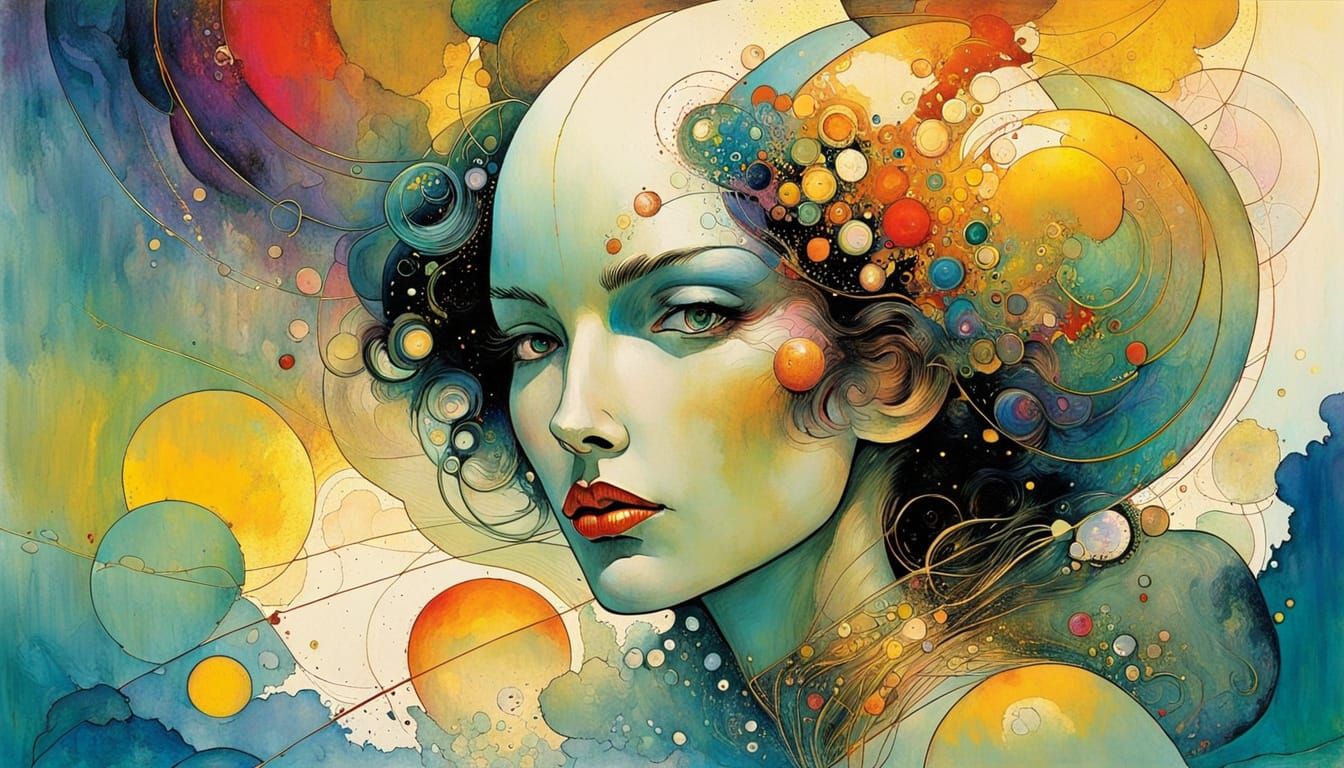 Abstract Thoughts in Maximalist Style