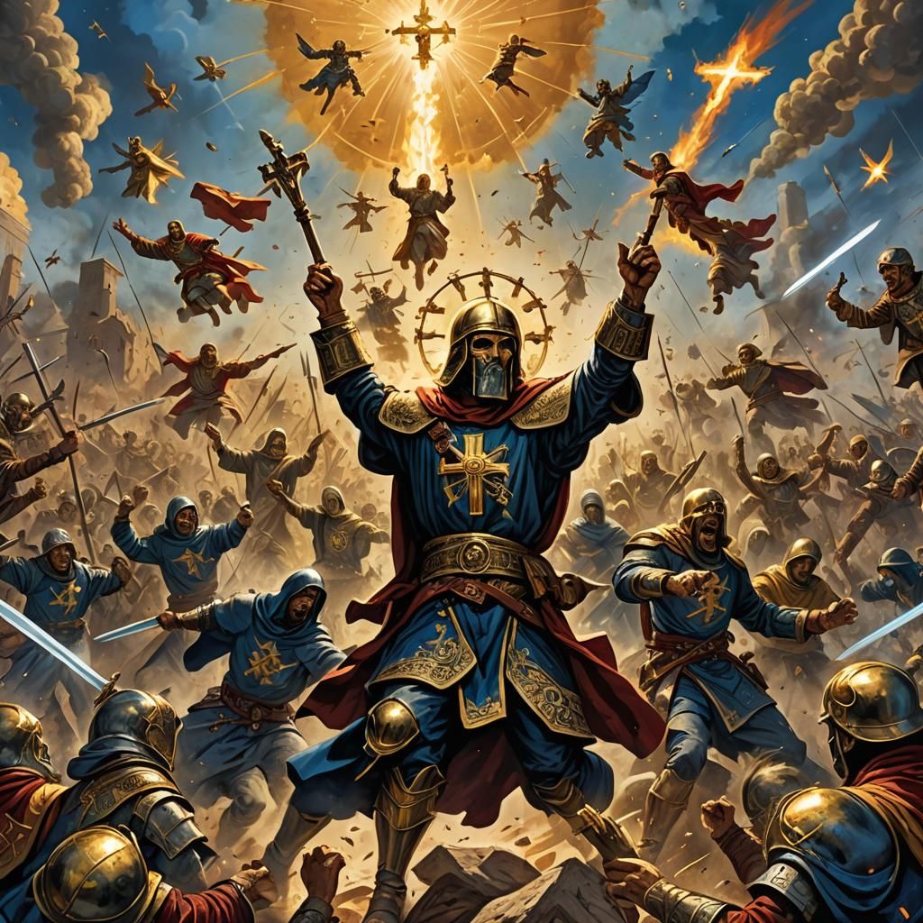 Catholic Crusaders Clash with Iluminados Extremists