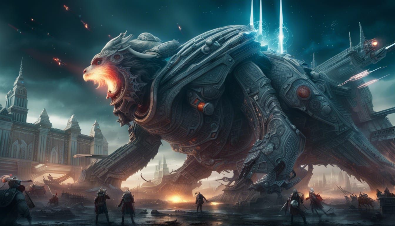 Epic Sci-Fi Battle I