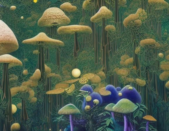 Surreal Poem Composition in Starship, Fairytale Style