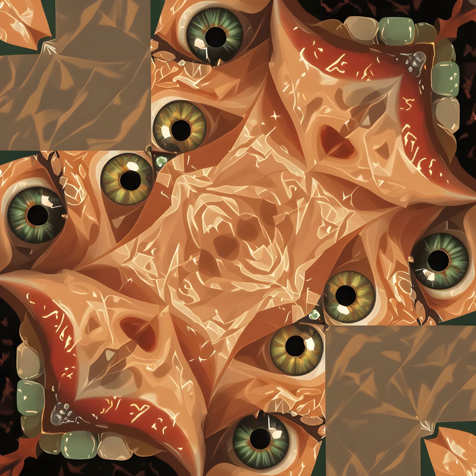 Grotesque Gem-Encrusted Skulls in Chrome Mirror Finish