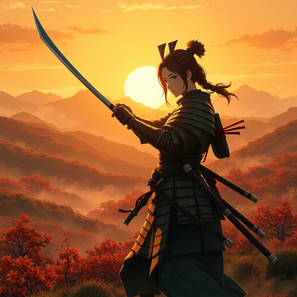 Nakano Takeko: Samurai in Anime Style