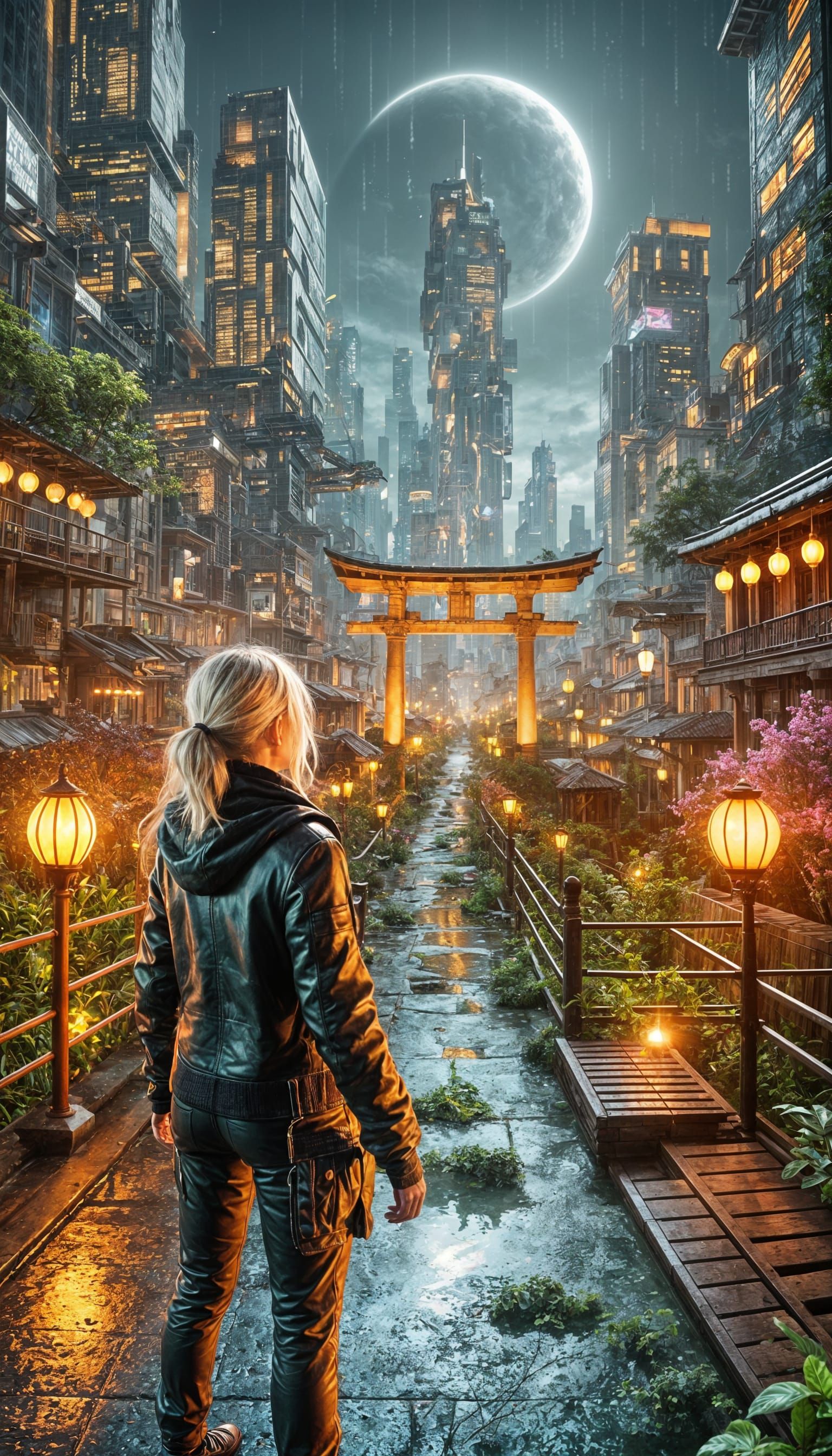 Cyberpunk infused with Natural Blend