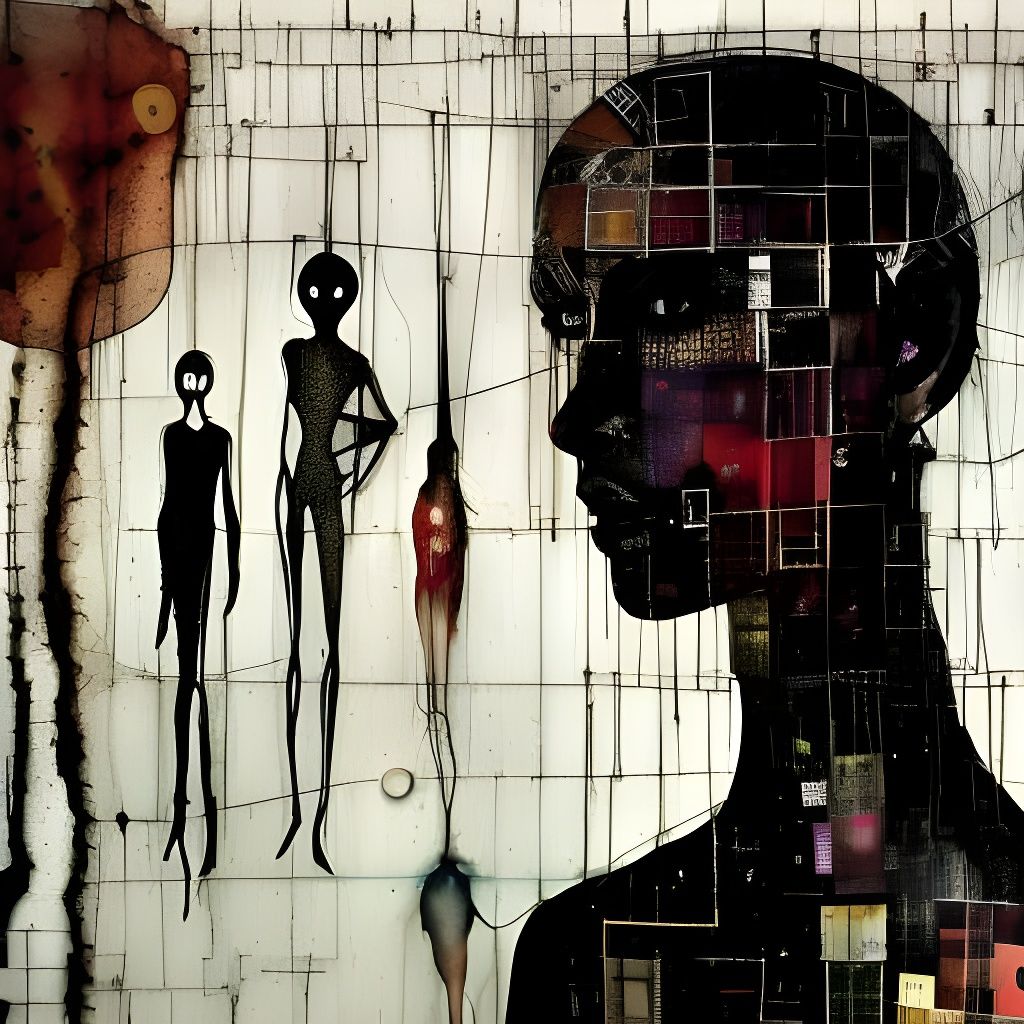 Enraged Woman Portrait in Claymation Style