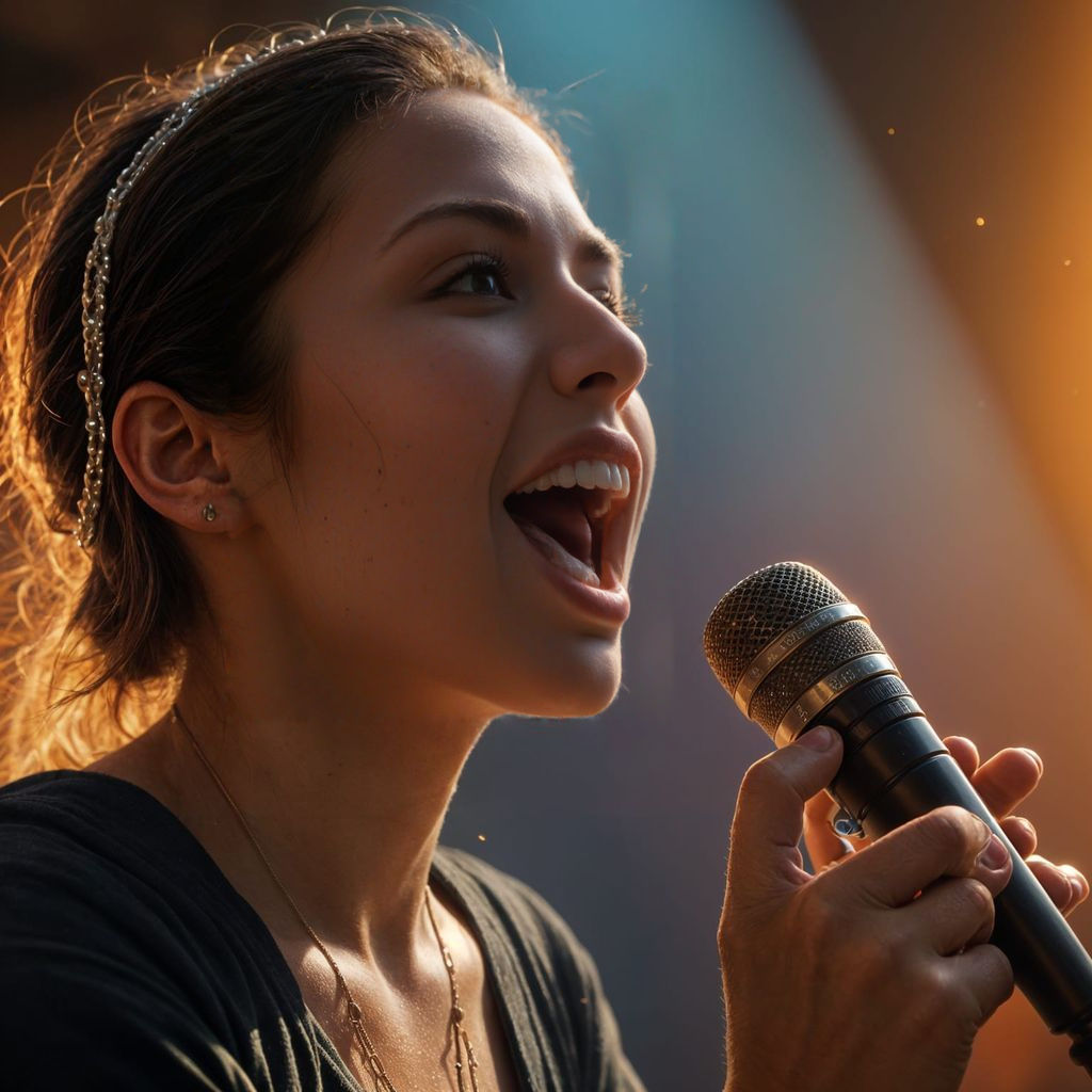 Dramatic Portrait in Hyperrealistic Photographic Style