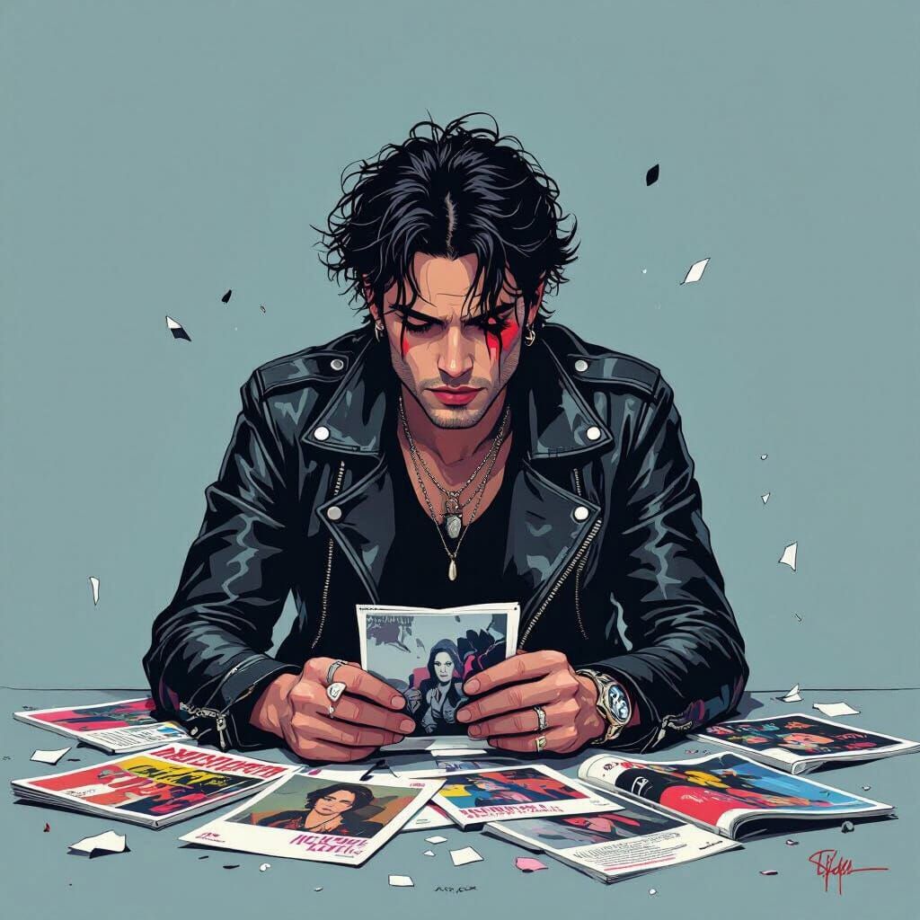 I'm outta luck, outta love
Got a photograph, picture of, uh
...