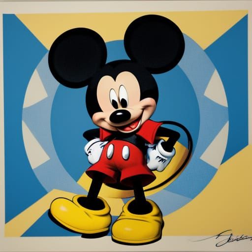 Mickey Mouse Character Design