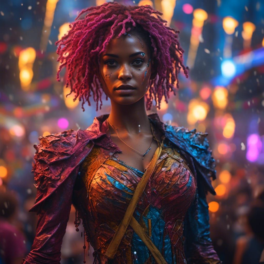 <lora:FreeRain:1.0> Girl superhero