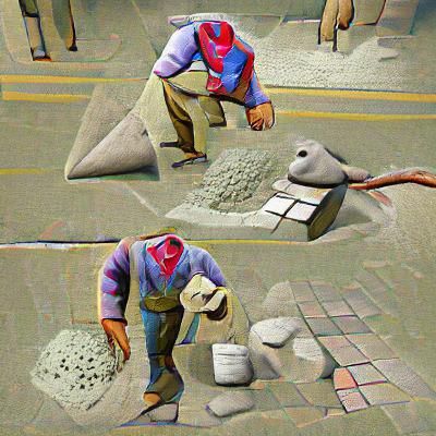 Abstract Image from Simple AI Prompt