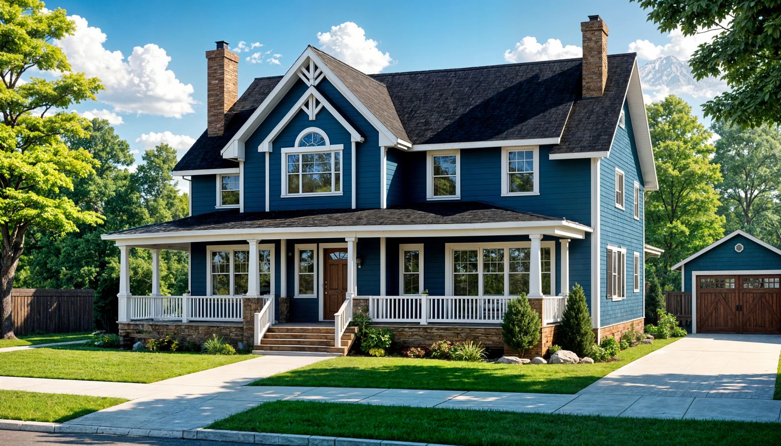 Dream Home in Japanese Anime Style