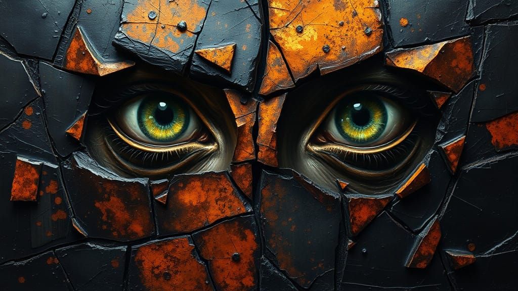 prominently features eyes