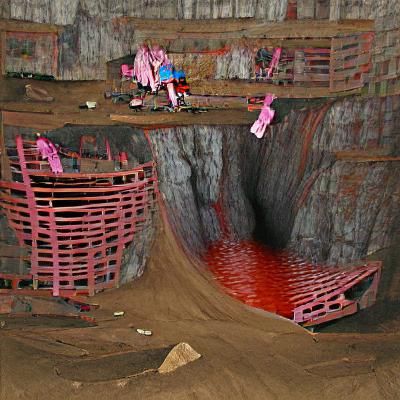 Disturbing Gore Pit Generated by AI