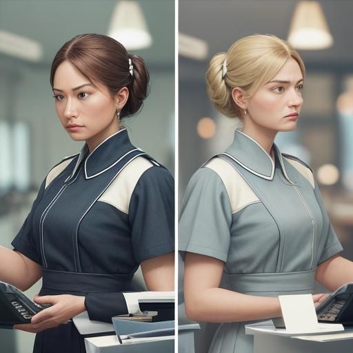 Team Receives Instructions in Cinematic Film Still