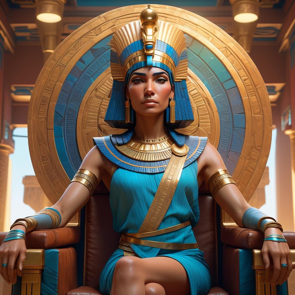 "I will not be triumphed over"- Pharoah Cleopatra VII Thea Philopator