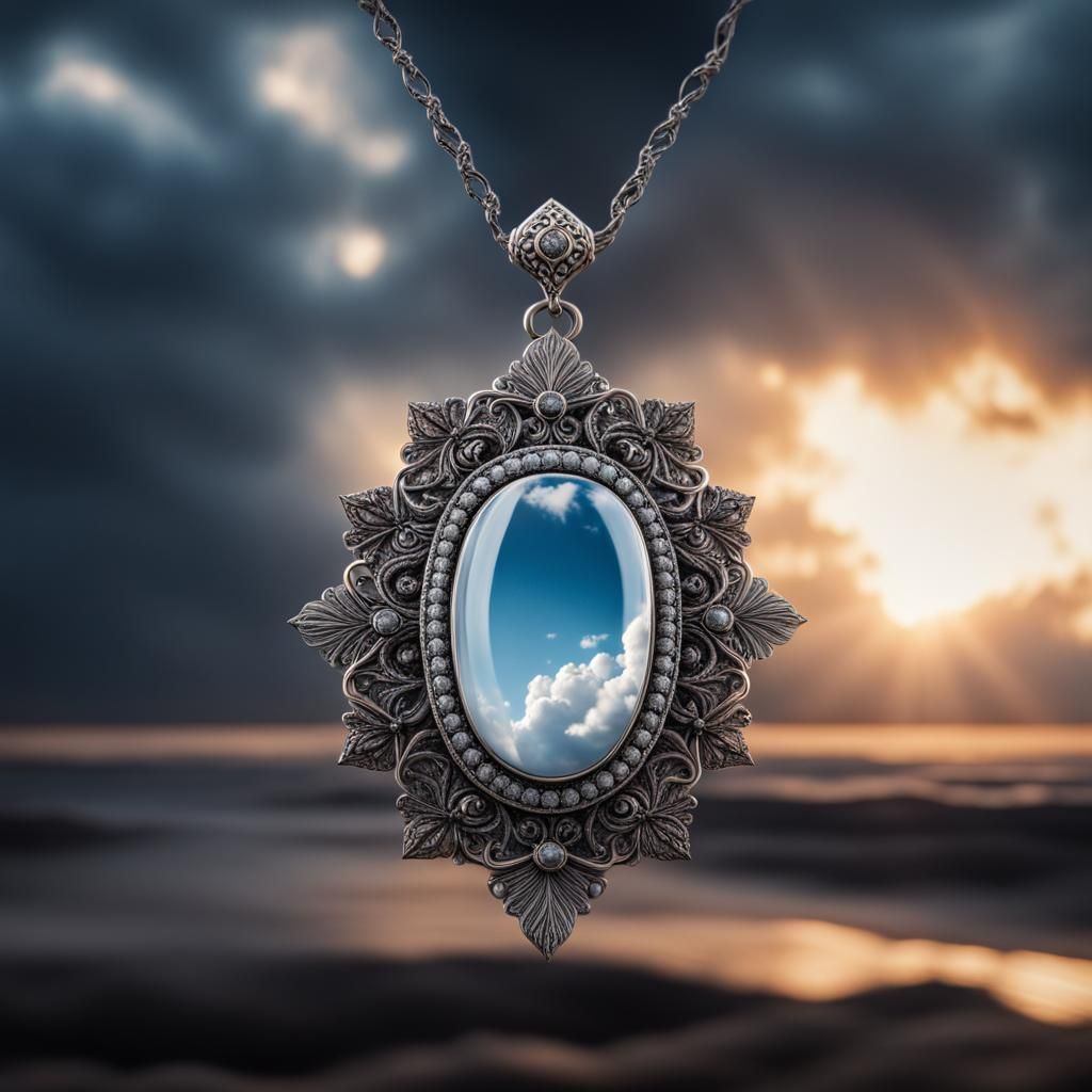 Hyperrealistic Sky Jewelry in High Definition