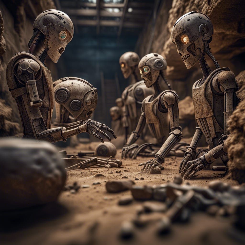 Ancient Robot Remains Unearthed at Archaeological Site