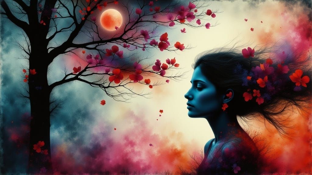 Surreal Ancestral Whispers in Photorealistic Style