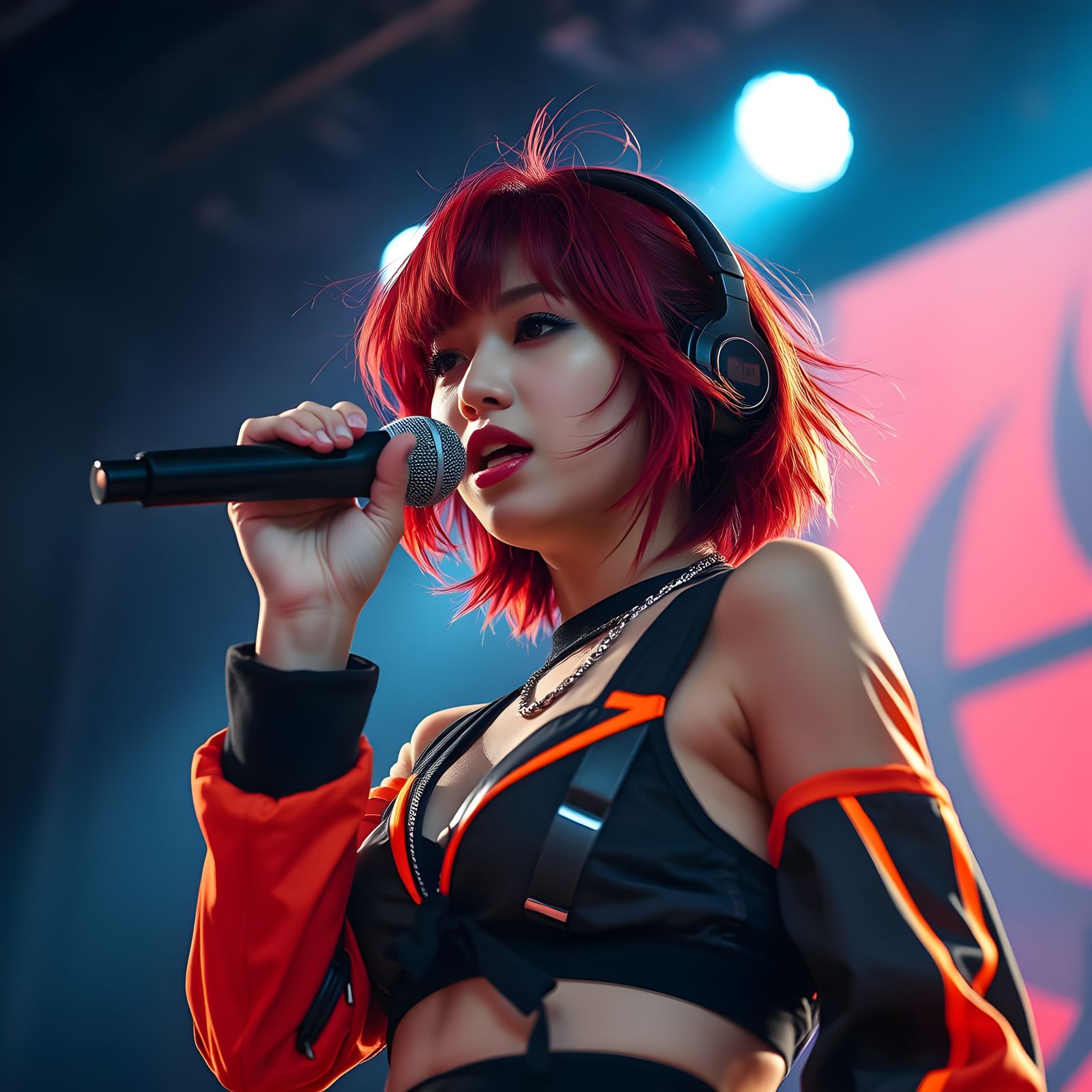 Neonpulse Starlet Performs with Unbridled Energy