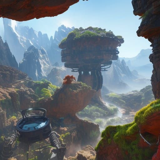 Octane from Apex Legends: Detailed Matte Painting