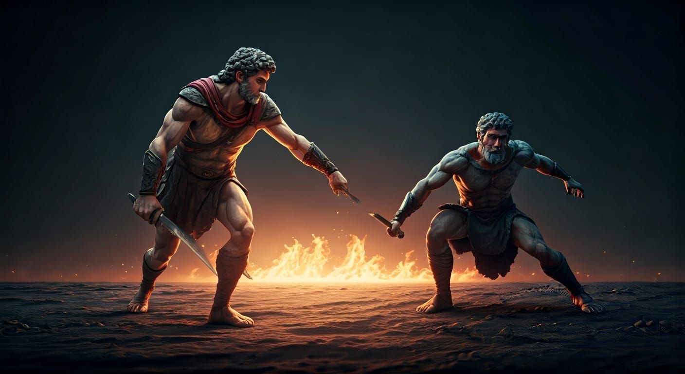 David and Goliath: Epic Cinematic Battle