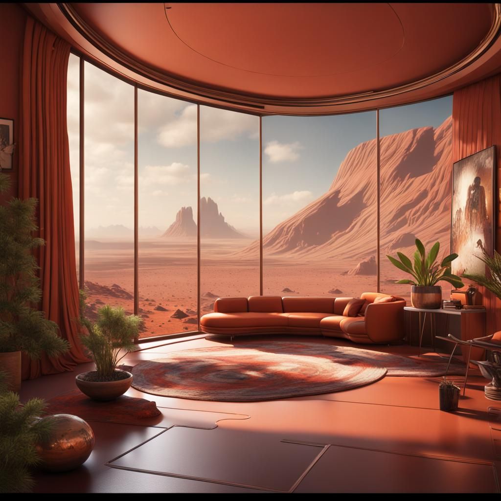 My holiday place on Mars