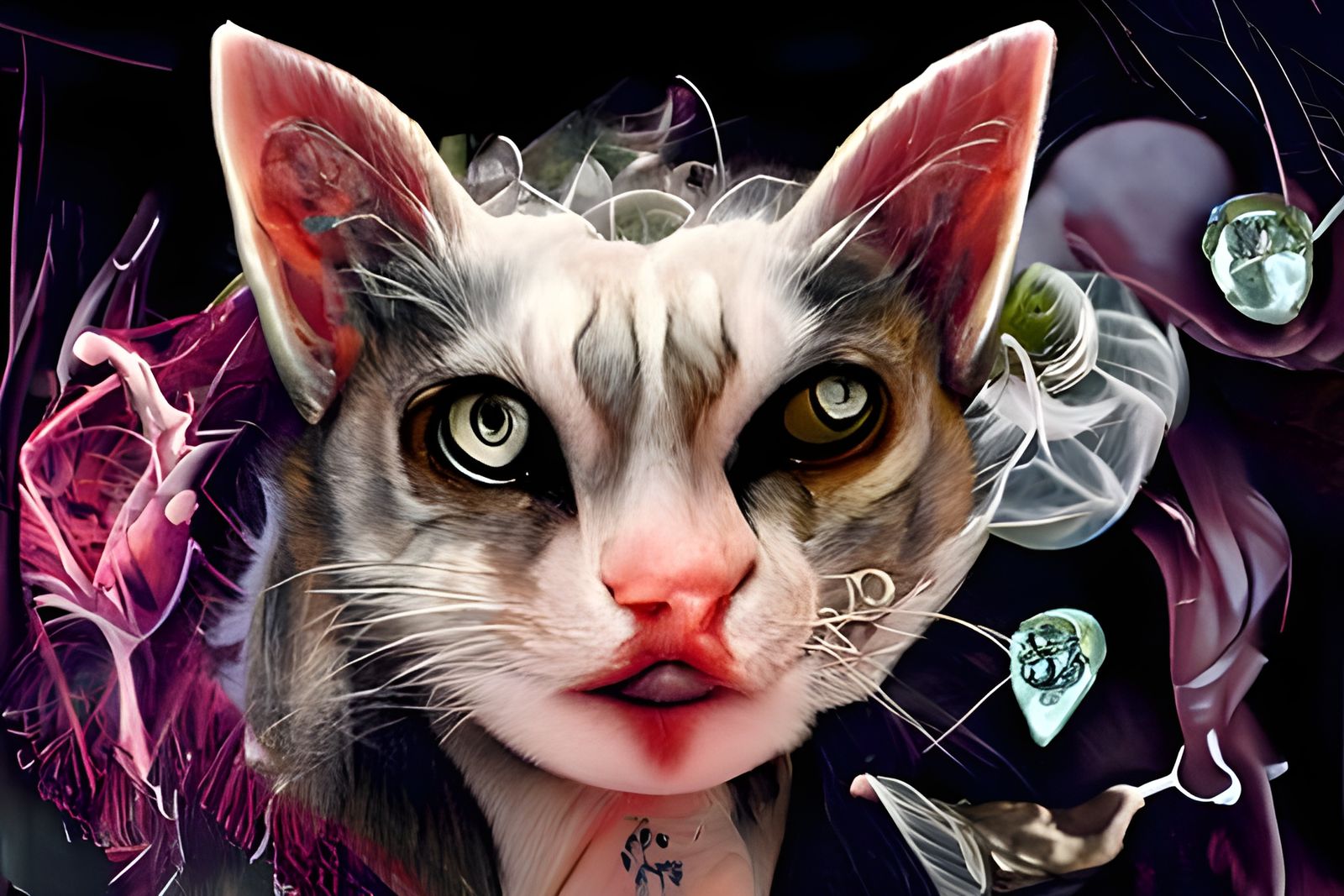 Punk Rock Cat's Magic Realism Life